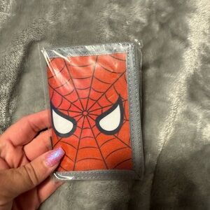 Spiderman Red and Gray Wallet